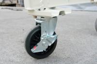 【販売終了】【お買い得品】【新品】俺のカゴ台車　アイボリー　W850×D650×H1700