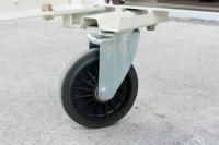 【販売終了】【お買い得品】【新品】俺のカゴ台車　アイボリー　W850×D650×H1700