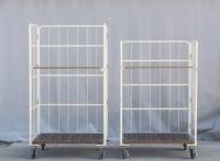 【販売終了】【お買い得品】【新品】俺のカゴ台車H1950　アイボリー　W1100×D800×H1950【背の高いカゴ台車】