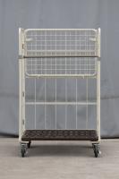 【販売終了】【新品】俺のカゴ台車　中間棚一体型　W1100×D800×H1700