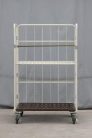 【販売終了】【新品】俺のカゴ台車　中間棚一体型　W1100×D800×H1700