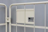 【販売終了】【新品】俺のカゴ台車　中間棚一体型　W1100×D800×H1700