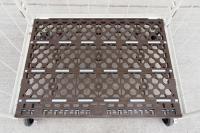 【販売終了】【新品】俺のカゴ台車　中間棚一体型　W1100×D800×H1700