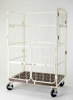 【販売終了】【新品】俺のカゴ台車　上下観音扉付き　W1100×D800×H1700