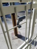 【販売終了】【新品訳あり品】俺のカゴ台車　上下観音扉付き　W1100×D800×H1700