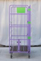 【販売終了】【新品】俺のカゴ台車 連結モデル（連結カゴ台車）　W1100×D800×H1950【2輪自在固定変換仕様】