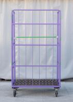 【販売終了】【新品】俺のカゴ台車 連結モデル（連結カゴ台車）　W1100×D800×H1950【2輪自在固定変換仕様】