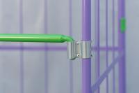 【販売終了】【新品】俺のカゴ台車 連結モデル（連結カゴ台車）　W1100×D800×H1950【2輪自在固定変換仕様】