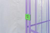 【販売終了】【新品】俺のカゴ台車 連結モデル（連結カゴ台車）　W1100×D800×H1950【2輪自在固定変換仕様】