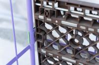 【販売終了】【新品】俺のカゴ台車 連結モデル（連結カゴ台車）　W1100×D800×H1950【2輪自在固定変換仕様】