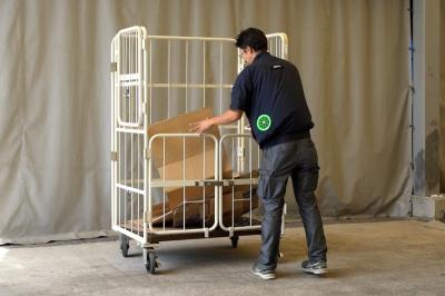 扉を閉めて積み込みラクラク