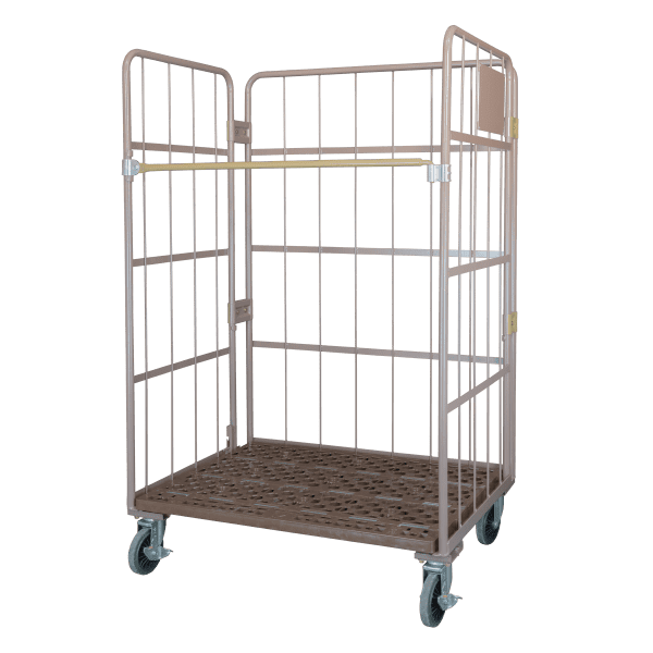 全塗装済み！中古カゴ台車 W1100×D800×H1700mm ☆在庫数1台☆ K057