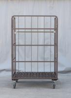 【販売終了】【新品】俺のカゴ台車 パタメル　W1100×D800×H1700　両面パタパタ折りたたみ式