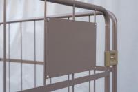 【販売終了】【新品】俺のカゴ台車 パタメル　W1100×D800×H1700　両面パタパタ折りたたみ式