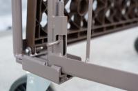 【販売終了】【新品】俺のカゴ台車 パタメル　W1100×D800×H1700　両面パタパタ折りたたみ式