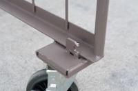 【販売終了】【新品】俺のカゴ台車 パタメル　W1100×D800×H1700　両面パタパタ折りたたみ式