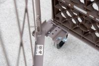 【販売終了】【新品】俺のカゴ台車 パタメル　W1100×D800×H1700　両面パタパタ折りたたみ式