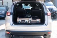 【販売終了】【新品】天使のカゴ台車Light（ライト）ココアブラウン　W850×D650×H1100　アルミ製　耐荷重200kg　パタメル　両面パタパタ折りたたみ式【軽量・小型カゴ台車】