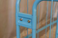 【販売終了】【新品】天使のカゴ台車Light（ライト）ミニ　パタメル　W710×D480×H850　耐荷重200kg　両面パタパタ折りたたみ式【軽量・超小型カゴ台車】【数量限定】