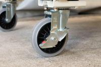 【販売終了】【お買い得品】【新品】天使のカゴ台車BIG　アイボリー　W1100×D800×H1100【軽量・小型カゴ台車】数量限定