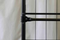 【販売終了】【新品】俺のカゴ台車　ブラック　W1100×D800×H1700　両面折りたたみ式【在庫限定品】