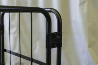 【販売終了】【新品】天使のカゴ台車mini　ブラック　W710×D480×H850　耐荷重200kg　両面折りたたみ式【軽量・超小型カゴ台車】【数量限定】