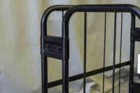 【販売終了】【新品】天使のカゴ台車mini　ブラック　W710×D480×H850　耐荷重200kg　両面折りたたみ式【軽量・超小型カゴ台車】【数量限定】