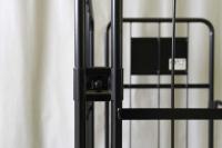 【新品】俺のカゴ台車　ブラック　W850×D650×H1700