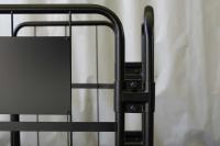 【新品】天使のカゴ台車Light　ブラック　W850×D650×H1100　アルミ製　耐荷重200kg　両面折りたたみ式【軽量・小型カゴ台車】