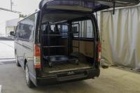 【新品】天使のカゴ台車Light　ブラック　W850×D650×H1100　アルミ製　耐荷重200kg　両面折りたたみ式【軽量・小型カゴ台車】