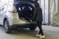 【新品】天使のカゴ台車mini Light　ブラック　W710×D480×H850　アルミ製　耐荷重200kg　両面折りたたみ式【軽量・超小型カゴ台車】【数量限定】