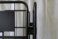 【新品】俺のカゴ台車　ブラック　W850×D650×H1700　タフキャスター仕様