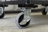 【新品】俺のカゴ台車　ブラック　W1100×D800×H1700