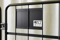 【新品】俺のカゴ台車　ブラック　W1100×D800×H1700