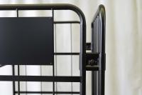 【新品】俺のカゴ台車　ブラック　W1100×D800×H1700