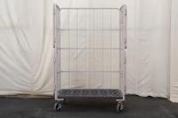 【新品】俺のカゴ台車　ベージュ　W1100×D800×H1700　上下観音扉付き【業界初の規格！】