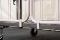 【新品】俺のカゴ台車　ベージュ　W1100×D800×H1700　上下観音扉付き【業界初の規格！】