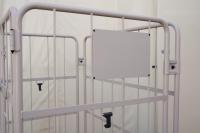 【新品】俺のカゴ台車　ベージュ　W1100×D800×H1700　上下観音扉付き【業界初の規格！】