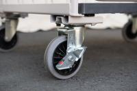 【新品】俺のカゴ台車　ベージュ　W1100×D800×H1700　上下観音扉付き【業界初の規格！】