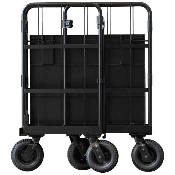 新品】 クロウディ ブラック W850×D650×H1100 | 台車屋五常