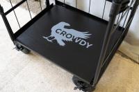 【新品】 クロウディ ブラック W850×D650×H1100