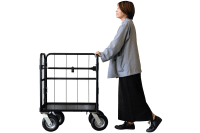 【アウトレット】クロウディ mini ブラック W710×D480×H962