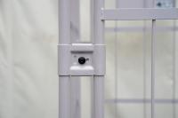 【販売終了】【お買い得品】【新品】俺のカゴ台車　アイボリー　W1100×D800×H1700