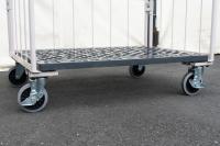 【販売終了】【お買い得品】【新品】俺のカゴ台車　アイボリー　W1100×D800×H1700