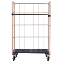 【新品】俺のカゴ台車　ベージュ　W1100×D800×H1700