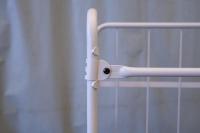 【新品】天使のカゴ台車　ベージュ　W850×D650×H1100　両面折りたたみ式【軽量・小型カゴ台車】