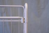 【新品】天使のカゴ台車　ベージュ　W850×D650×H1100　両面折りたたみ式【軽量・小型カゴ台車】