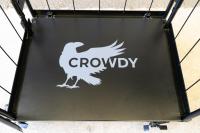 【アウトレット】クロウディ LOW ブラック  W850×D650×H962