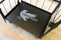 【新品】 クロウディ LOW ブラック  W850×D650×H962