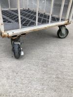 【販売終了】【中古】カゴ台車　W950×D800×H1700　五常製